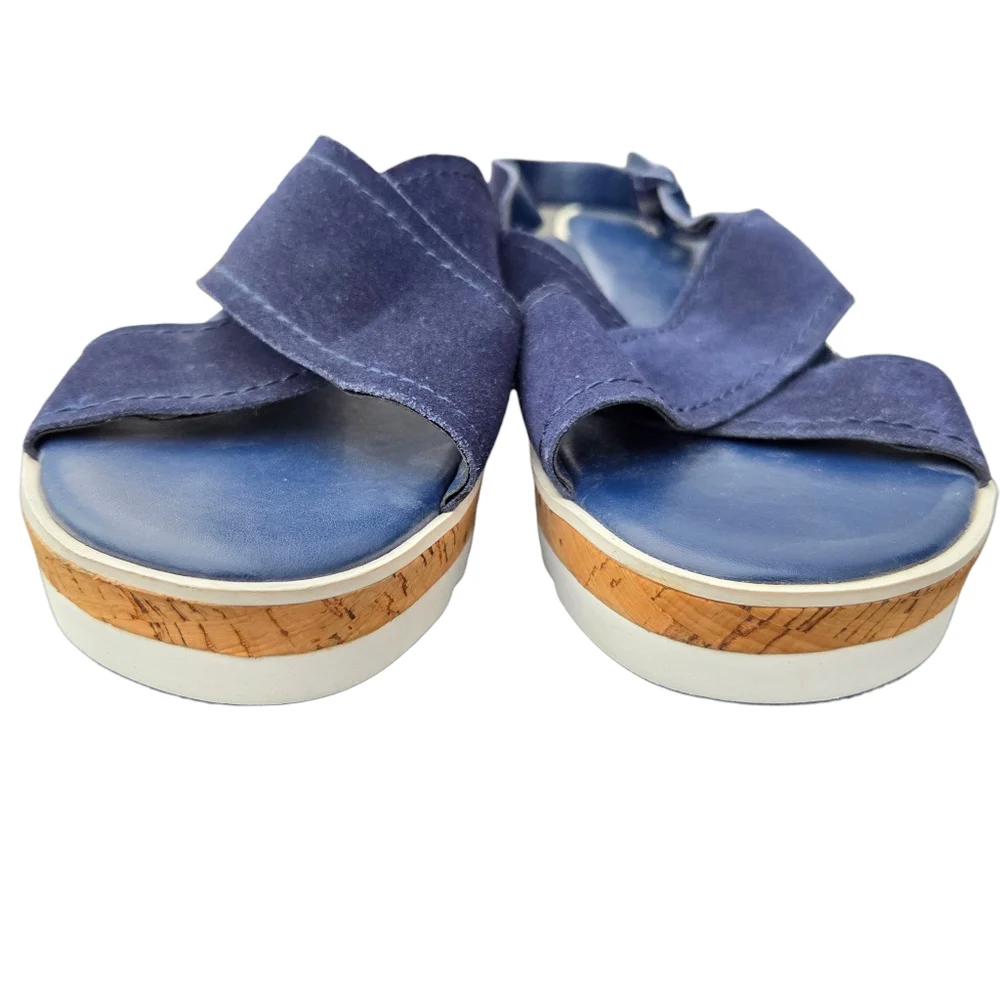 NWT-Marc Fisher Glitze Wedge Sport Sandal Size-9.5